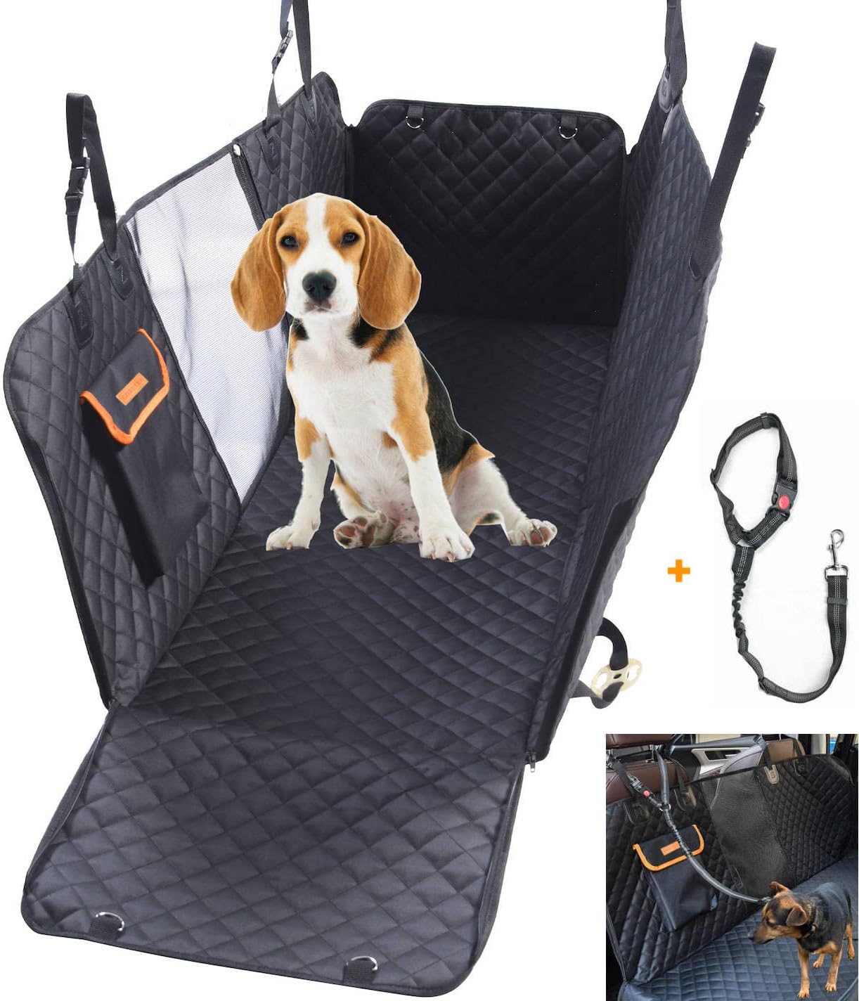 GoBuyer Dog Car Seat Cover Protector Liner Hammock for Car Boot and Ba GoBuyer Online Store